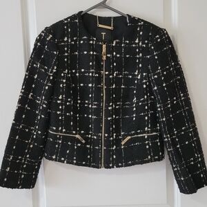 Ted Baker Metallic Boucle Jacket